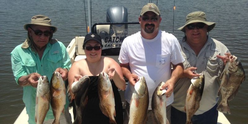 Fishing Charters in Louisiana | 8 Hour Charter Trip for Up to 6 Guests